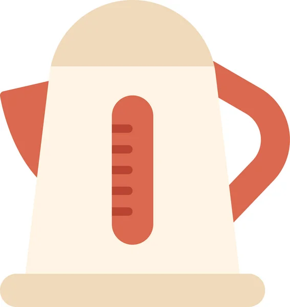 家庭类咖啡电水壶图标 — 图库矢量图片