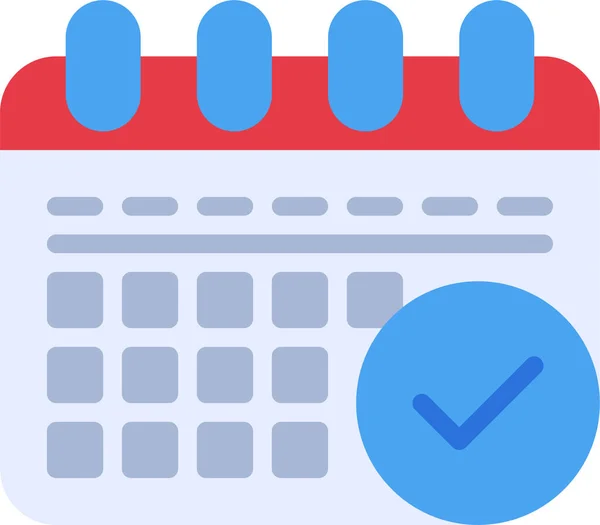 Checklist Calendar Date Icon — Stock Vector