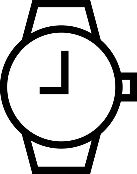 Relógio Cronômetro Ícone Tempo Estilo Esboço —  Vetores de Stock