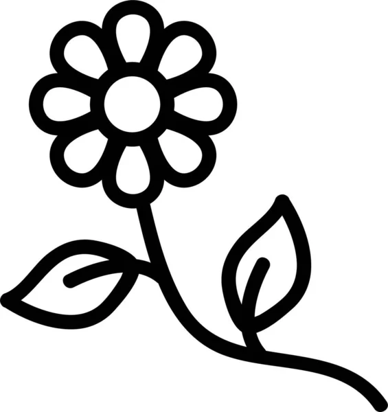 花束甘菊美味图标 — 图库矢量图片