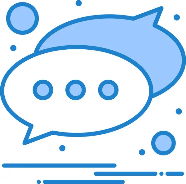 Chat Message Notification Icon — Stock Vector