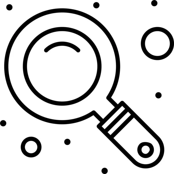 Magnifier Search Zoom Icon Mixed Category — Stock Vector