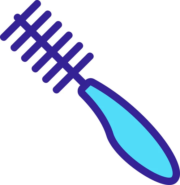 Ícone Cutelo Cuidados Acessórios Categoria Hairmakeupcosmetic —  Vetores de Stock