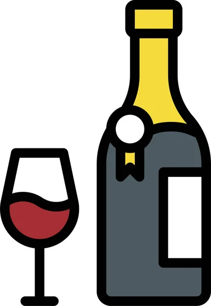 Значок Алкогольного Напою — стоковий вектор