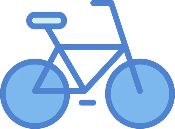 Bicicletta Bicicletta Ciclismo Icona — Vettoriale Stock