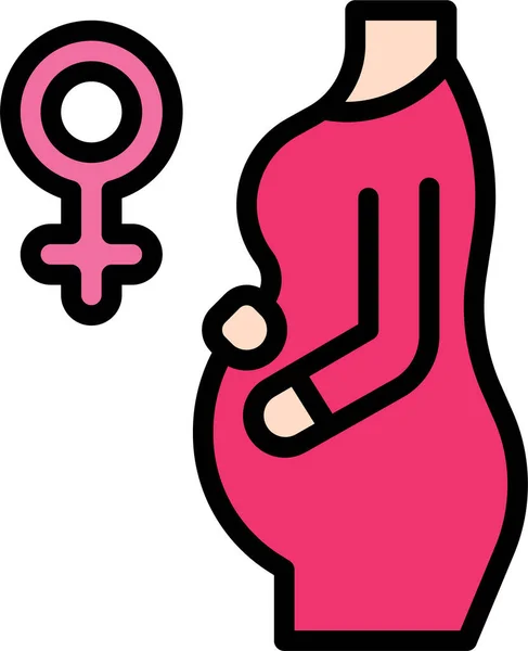 Feminism Woman Feminist Icon — Stock Vector