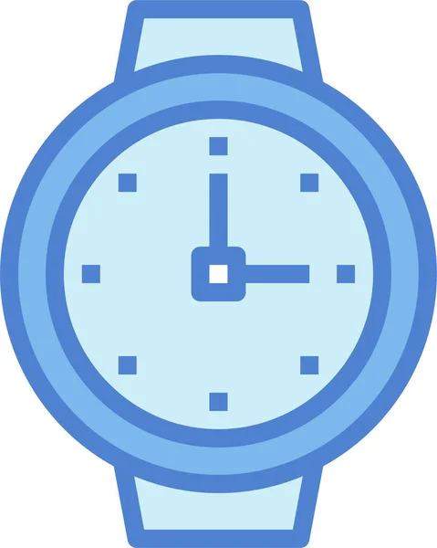 Relojes Fecha Temporizador Icono — Vector de stock