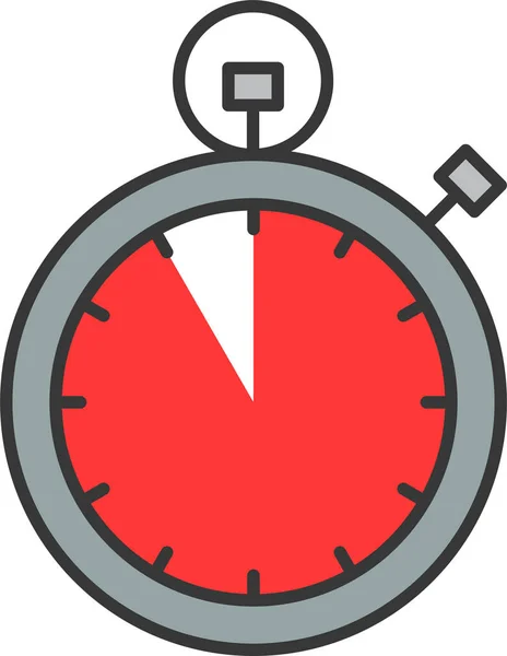Relógio Cronômetro Ícone Tempo — Vetor de Stock