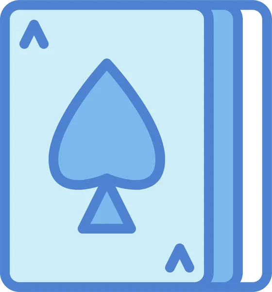 Ace Card Symbol — Stockvektor