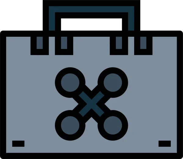 Tasche Aktentasche Koffer Symbol — Stockvektor