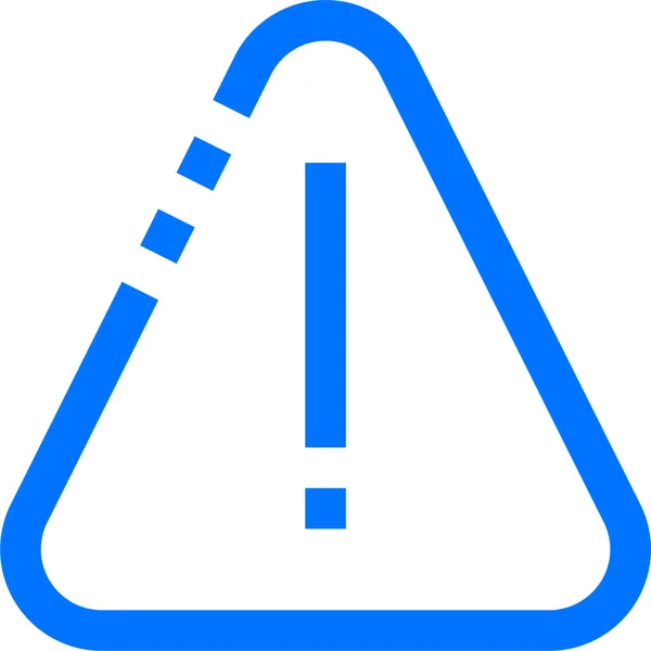 Alert Error Interface Icon Outline Style — Vettoriale Stock