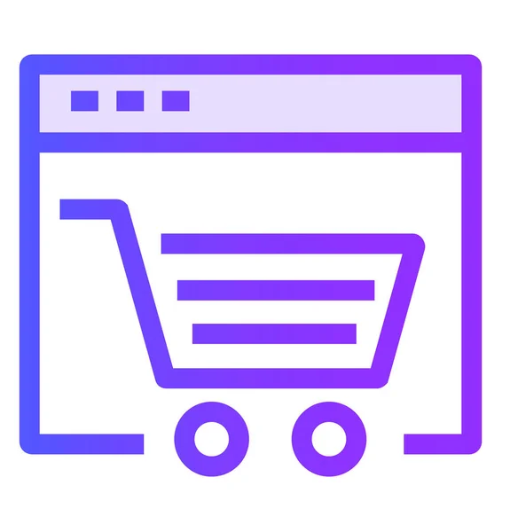 Commerce Solution Delivery Icon Filled Outline Style —  Vetores de Stock