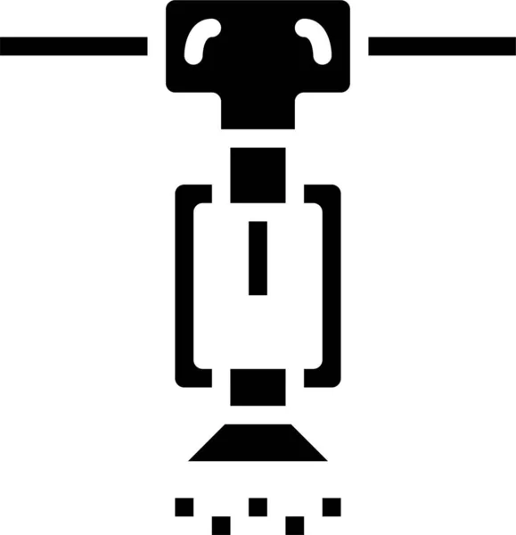 Icône Extincteur Automatique Sécurité Dans Catégorie Ordinateur Internet Sécurité — Image vectorielle