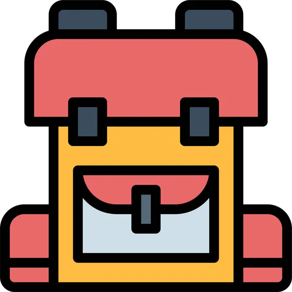 Bag Bags Education Icon Education School Learning Category — Stock vektor