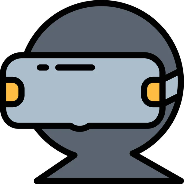 Icono Gafas Juego Digitales Categoría Aparatos Electrónicos — Vector de stock