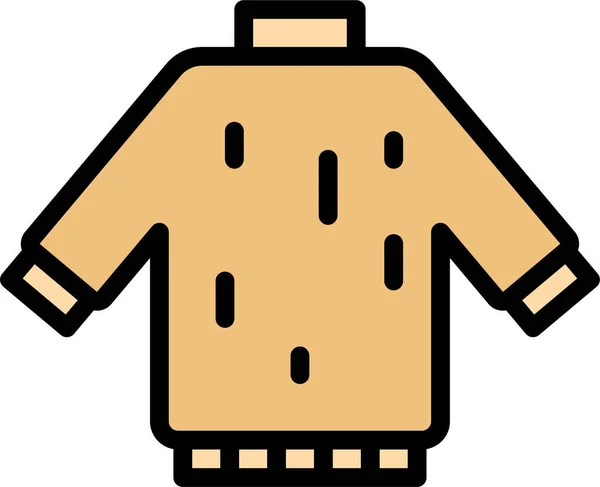 Vêtements Mode Tricot Icône — Image vectorielle