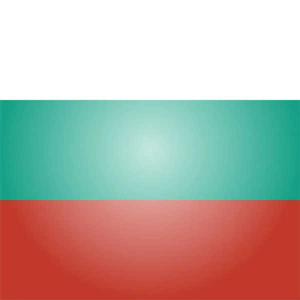 Bulgaria Icono Del País Bulgaro Estilo Isométrico — Vector de stock