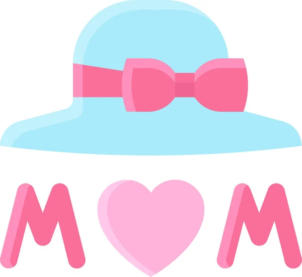 Świętować Wakacje Matka Ikona Matka Ojciecdzień Kategoria — Wektor stockowy