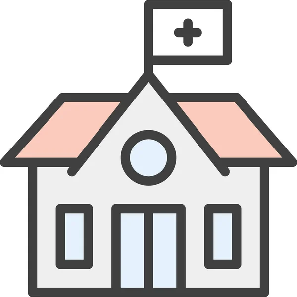 Ikona Szpitala Klinicznego — Wektor stockowy