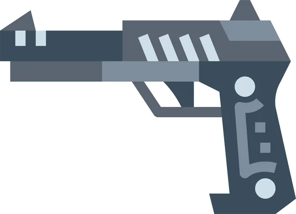 Ikona Pistoletu Airsoft Armii Kategorii Militarywar — Wektor stockowy
