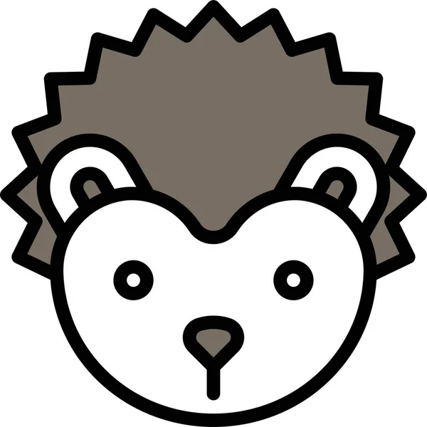 Ikone Der Stachelschweine — Stockvektor