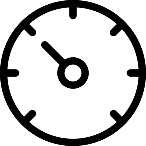 Tempomat Symbol Umrissen — Stockvektor