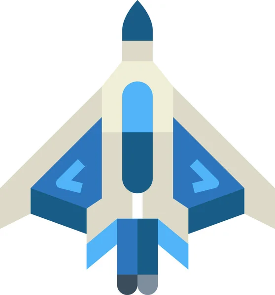 Ikona Scramjet Samolotu — Wektor stockowy