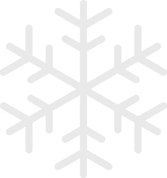 Παγωμένη Παγωμένη Εικόνα Χιονιού Επίπεδο Στυλ — Διανυσματικό Αρχείο