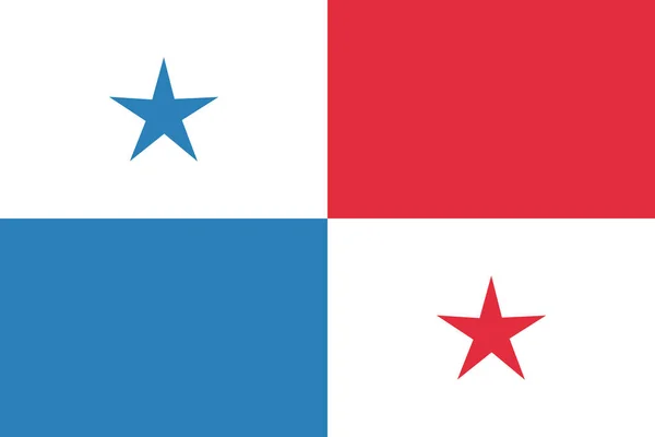 Bandera Del País Icono Nacional Estilo Plano — Archivo Imágenes Vectoriales