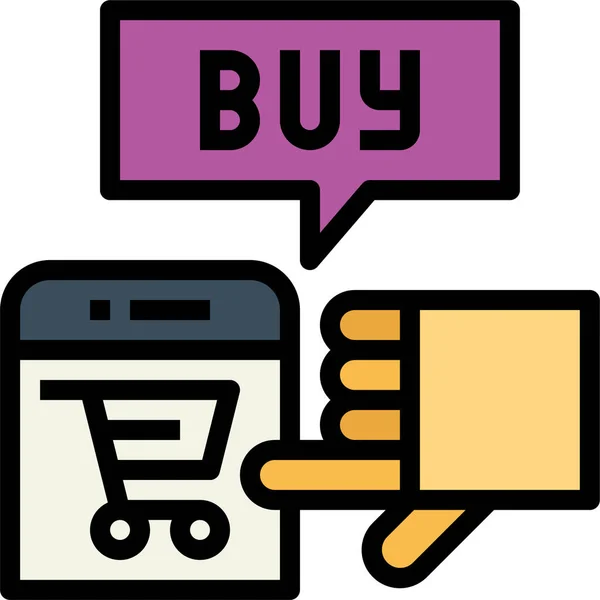 Buy Cash Payment Icon Shoppingecommerce Category — Διανυσματικό Αρχείο