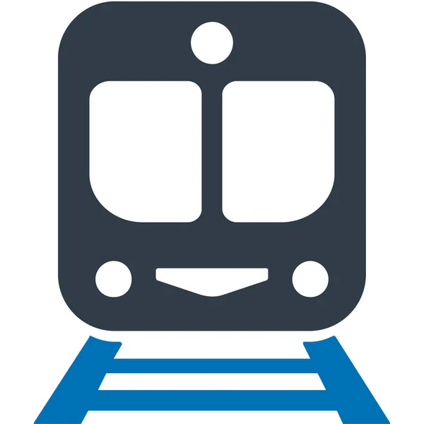Tren Tramvayı Simgesi — Stok Vektör