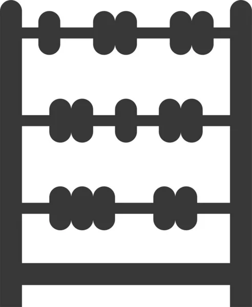 Abacus Иконка Сайта — стоковый вектор