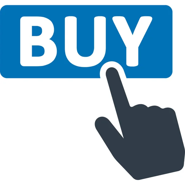 Köpa Butik Shopping Ikon — Stock vektor