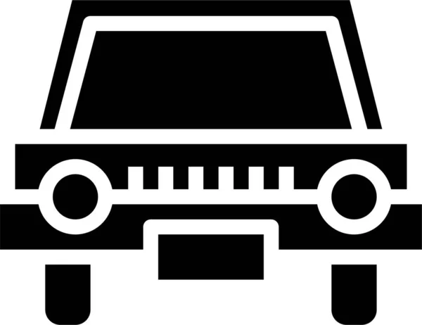 Voiture Icône Transport Automobile — Image vectorielle
