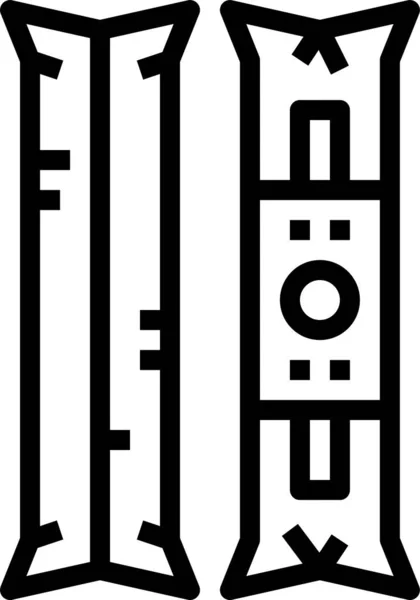 Célébration Acclamant Icône Divertissement — Image vectorielle