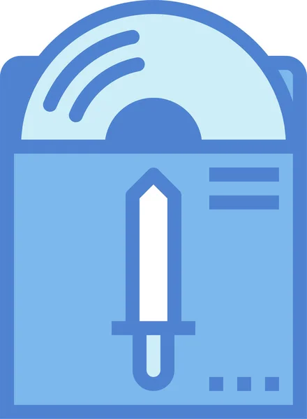 Bluray Compact Icon — Stockvektor