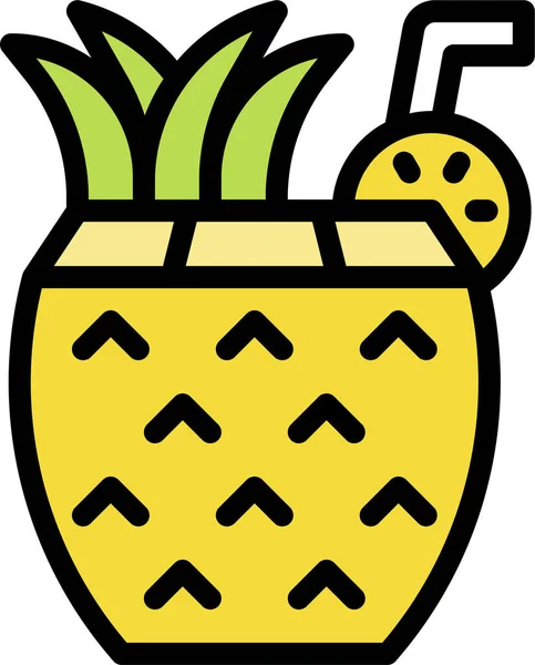 Ikona Napojów Owocowych — Wektor stockowy