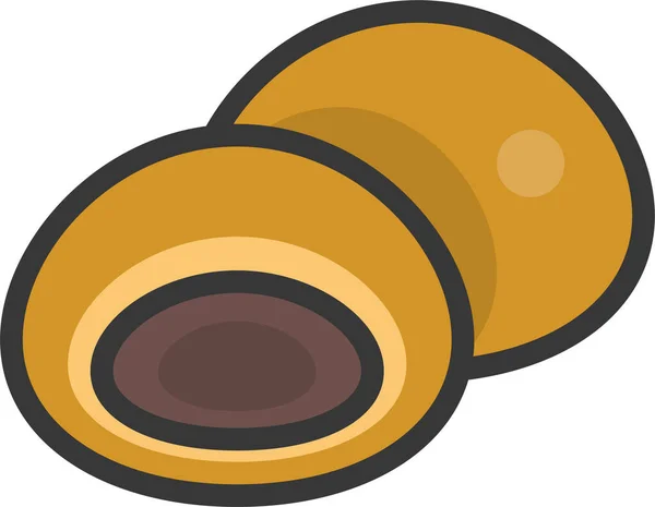 Food Japan Line Icon Filedoutline Style — Stockvektor