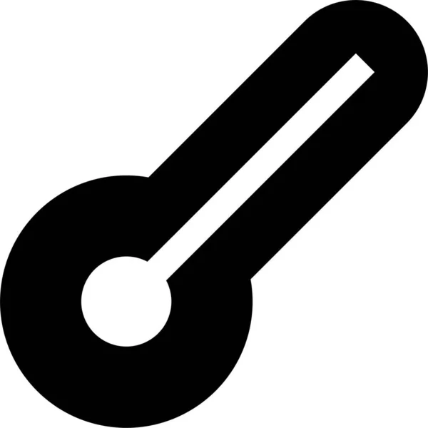 Pictogram Koudtemperatuurthermometer — Stockvector