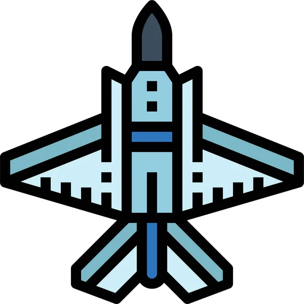 Ikona Samolotu Ramjet — Wektor stockowy
