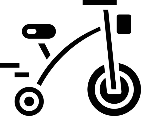 Sport Transport Transportation Icon Solid Style — Archivo Imágenes Vectoriales