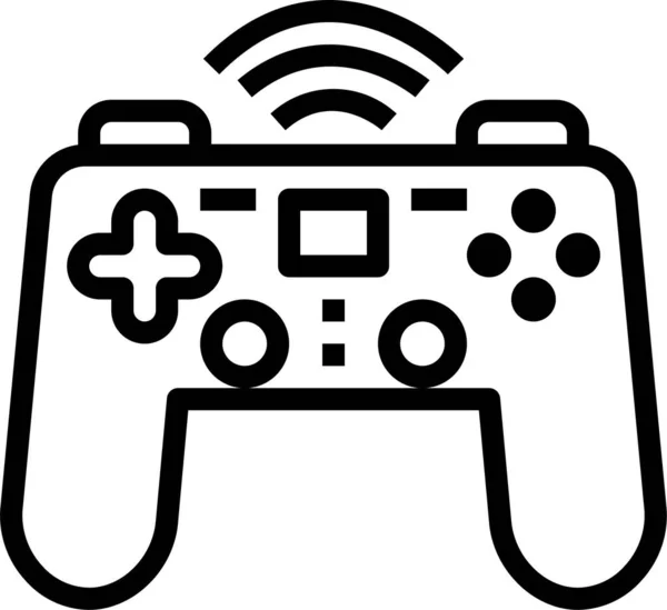 Console Game Joystick Icon Electronicdevicesappliances Category — Archivo Imágenes Vectoriales