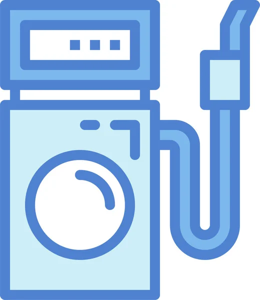 Brandstof Gas Benzine Pictogram — Stockvector