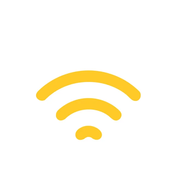 Echo Medium Signal Icon Umrissstil — Stockvektor