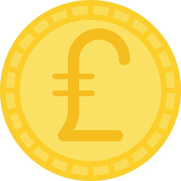 Monnaie Monnaie Monnaie Icône Argent — Image vectorielle