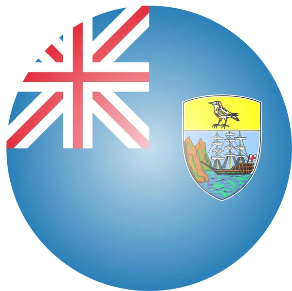 Σημαία Ελένας Άγιος Εικόνα Ισομετρικό Ύφος — Διανυσματικό Αρχείο
