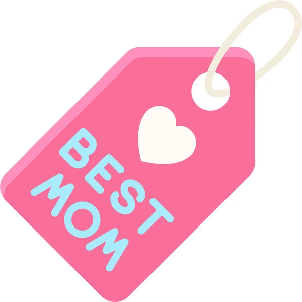 Celebrare Icona Della Festa Madre Nella Categoria Mothersfathersday — Vettoriale Stock