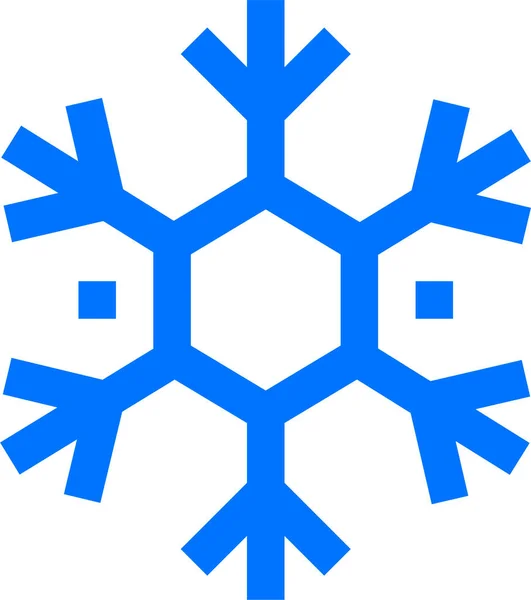 Значок Холодных Морозов Стиле Набросков — стоковый вектор