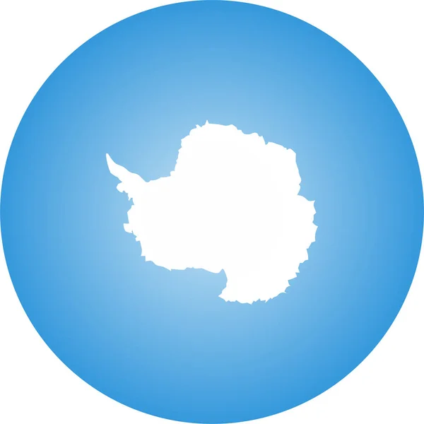 Antarctic Antarctica Flag Icon Isometric Style — Stock Vector