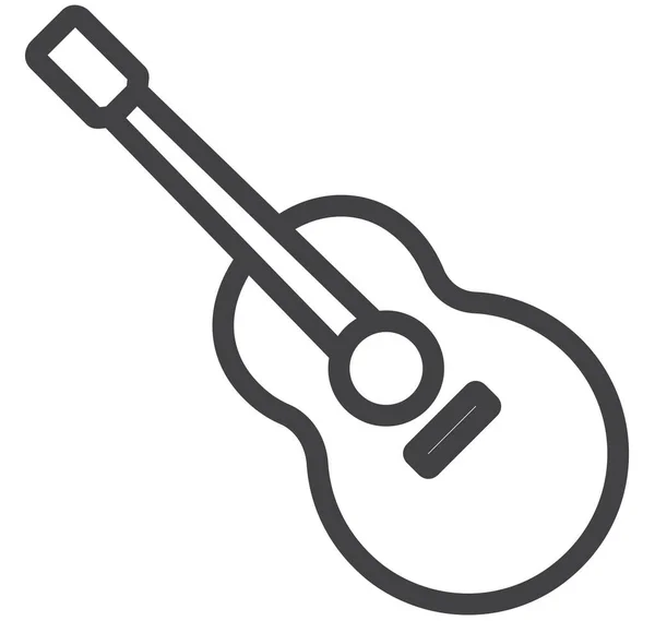 Ícone Instrumento Áudio Música Estilo Esboço — Vetor de Stock